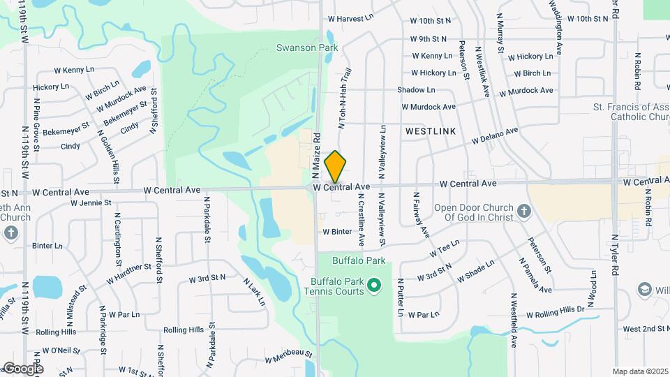 10319 W Delano Ave Mapa y Detalles de la Ubicación