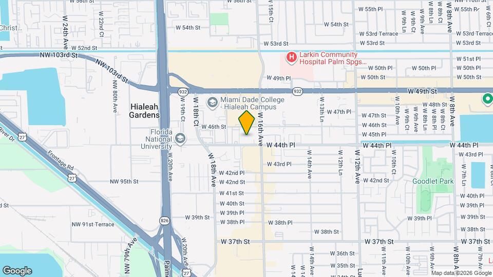 1635 W 44th Pl Map and Location Details