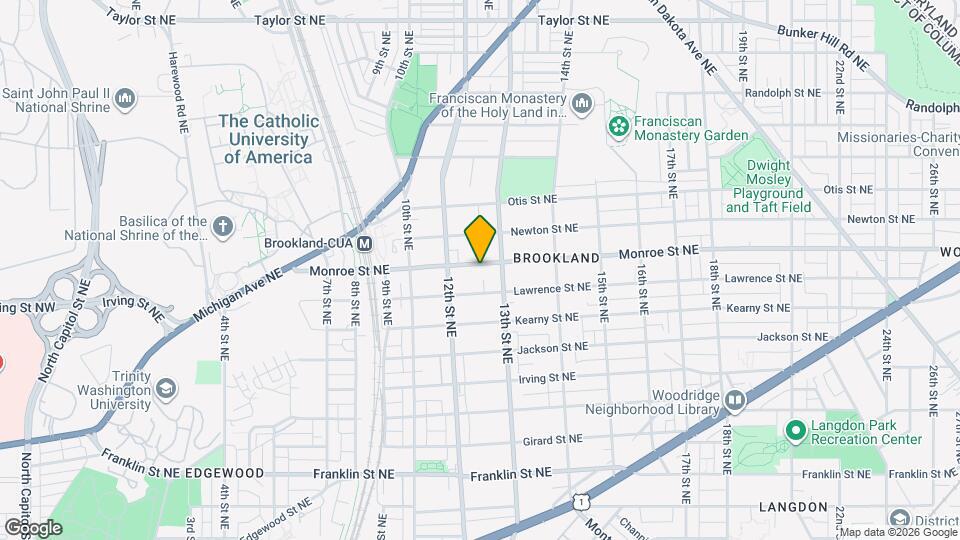 1241 Monroe St NE Map and Location Details