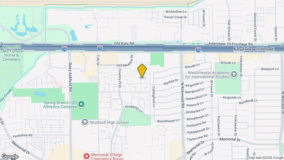 14214 Misty Meadow Ln Map and Location Details