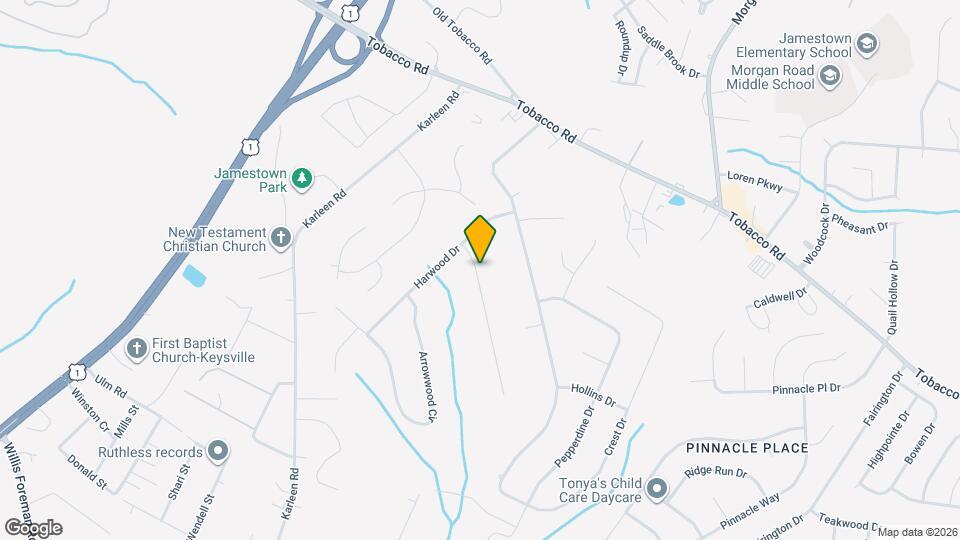 2508 Sand Ridge Ct Map and Location Details