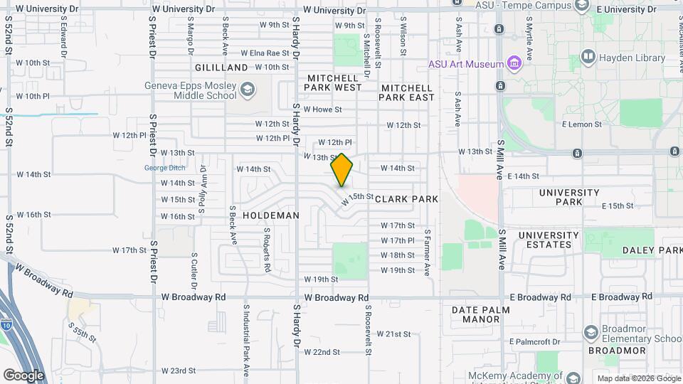 712 W Parkway Blvd Map and Location Details