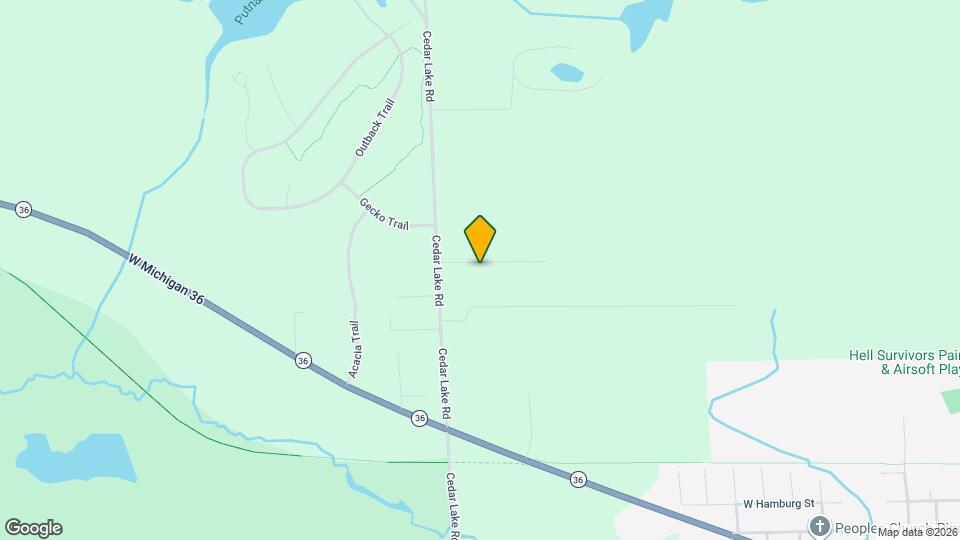 9017 Cedar Lake Rd Map and Location Details