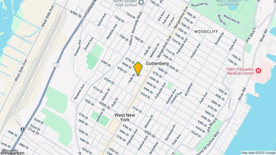 6503 Madison St Map and Location Details