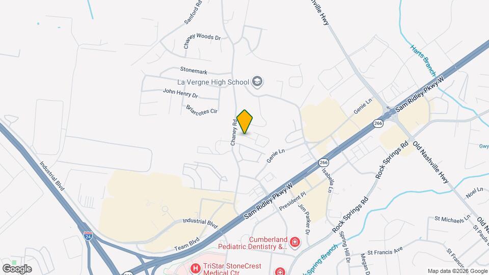 204 Tyler Cornerstone Trl Mapa y Detalles de la Ubicación