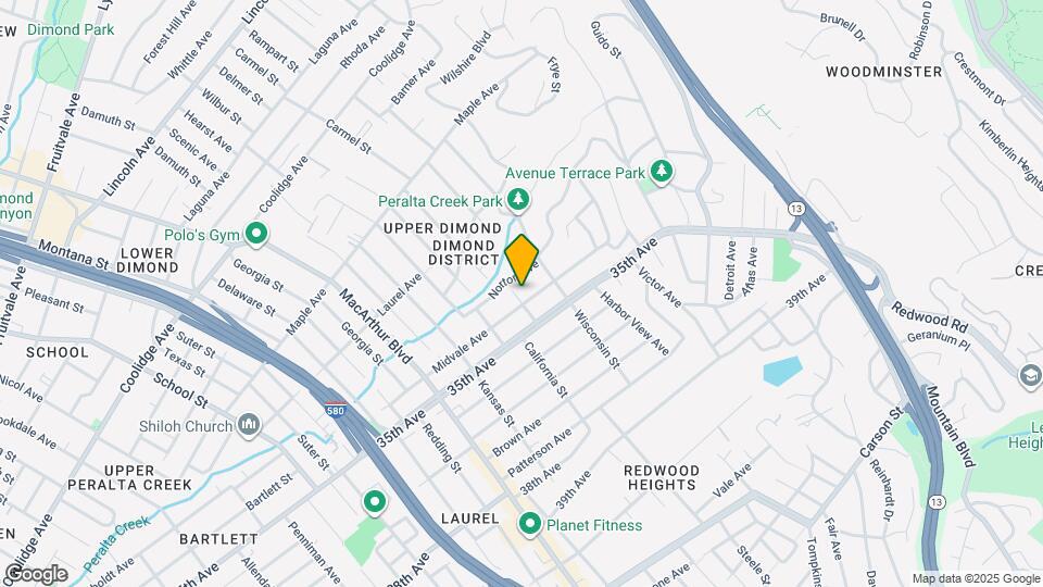 3360 Arizona St Map and Location Details