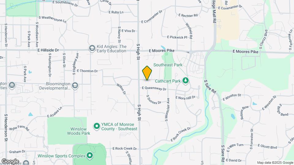 2120 E Arden Dr Map and Location Details