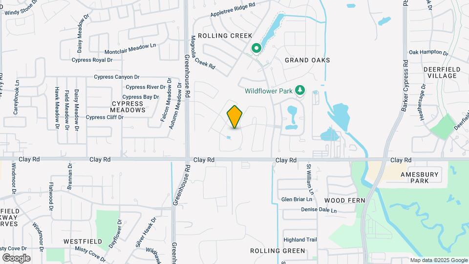 18911 Cypress Bay Dr Map and Location Details