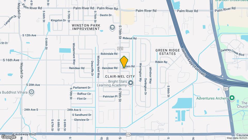 1806 Cadillac Cir Map and Location Details