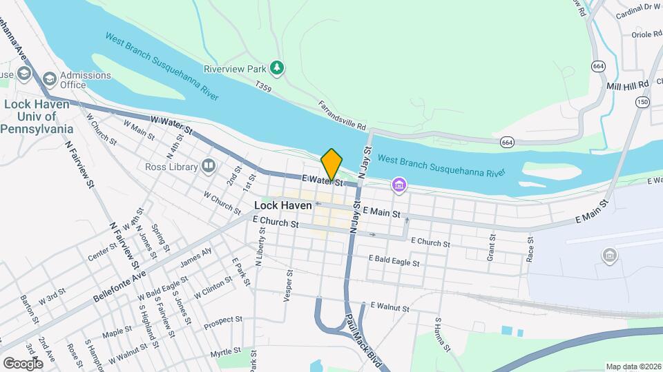 146 E Water St, Unit Apartment 4 Mapa y Detalles de la Ubicación