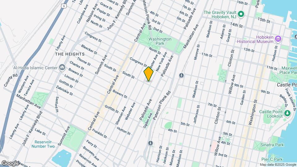 343 New York Ave Map and Location Details