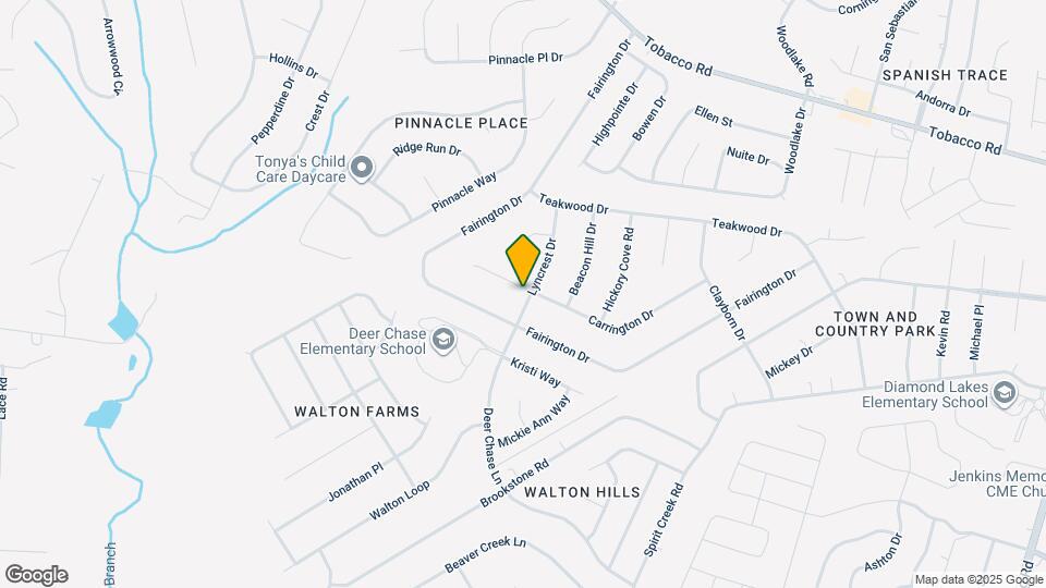 3719 Lyncrest Dr Map and Location Details