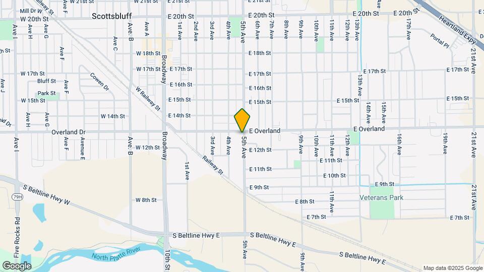 1240.5 5th Ave Map and Location Details