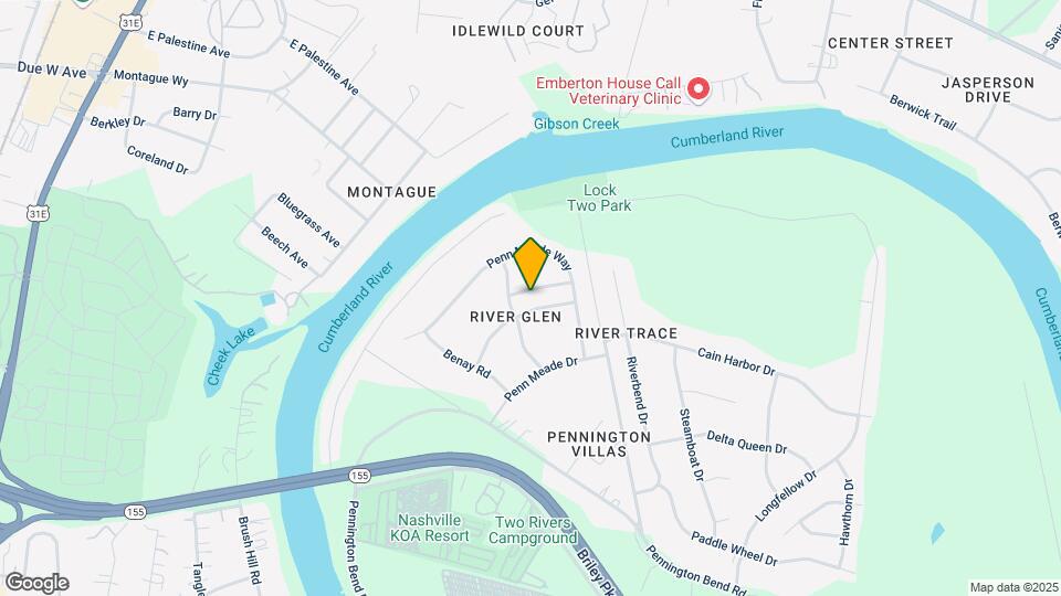 2608 River Meade Way Map and Location Details