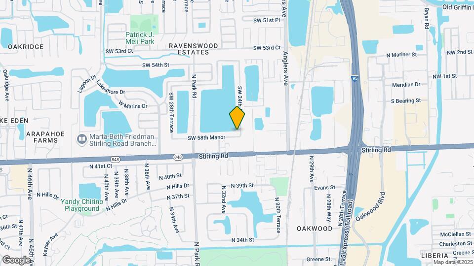 2401 SW 58th Manor-Unit -1-2 Map and Location Details