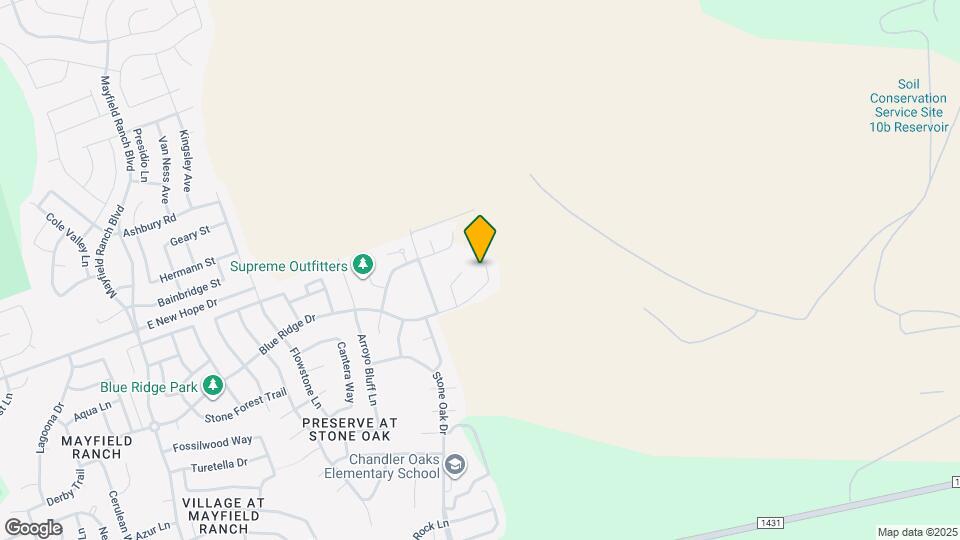 3112 Blue Ridge Dr Map and Location Details