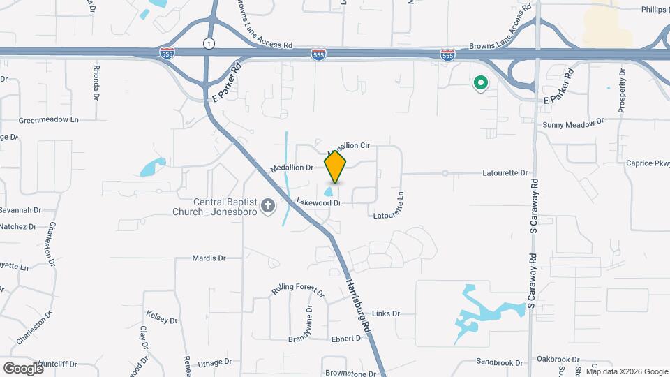 3705 Woodduck Cove Map and Location Details