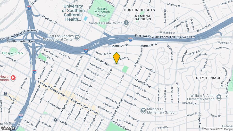 2641 Dobinson St, Unit 4 Map and Location Details