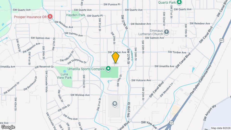 2855-2855 SW Umatilla Ave Map and Location Details