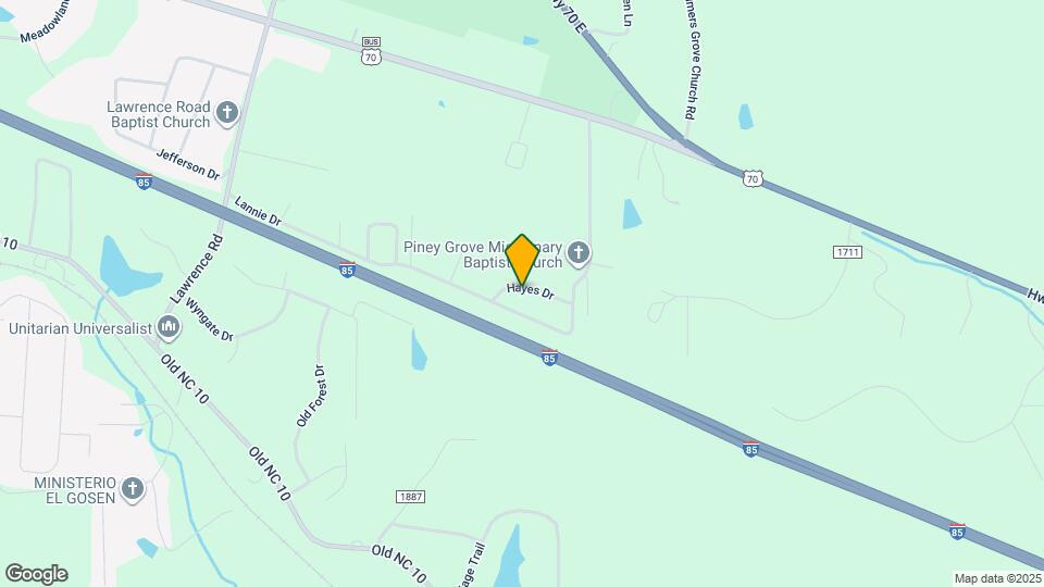 2717 Hayes Dr Map and Location Details