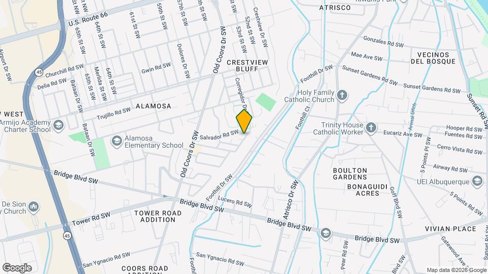 707 Luna Rd SW Mapa y Detalles de la Ubicación