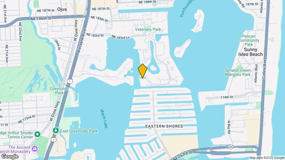 1000 W Island Blvd, Unit 2409 Mapa y Detalles de la Ubicación