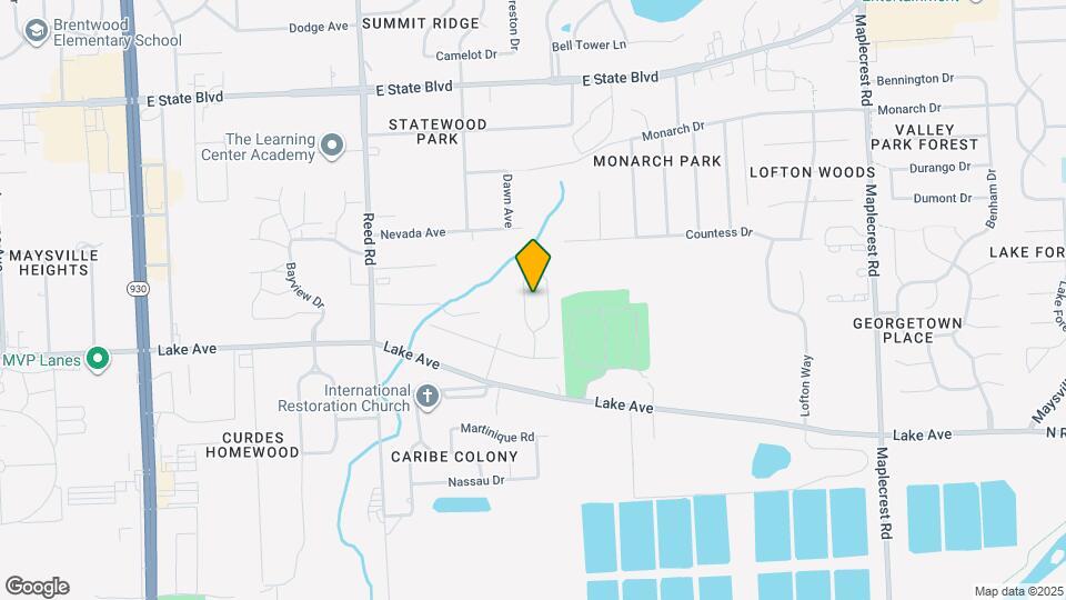 1510 Fieldstone Dr Map and Location Details