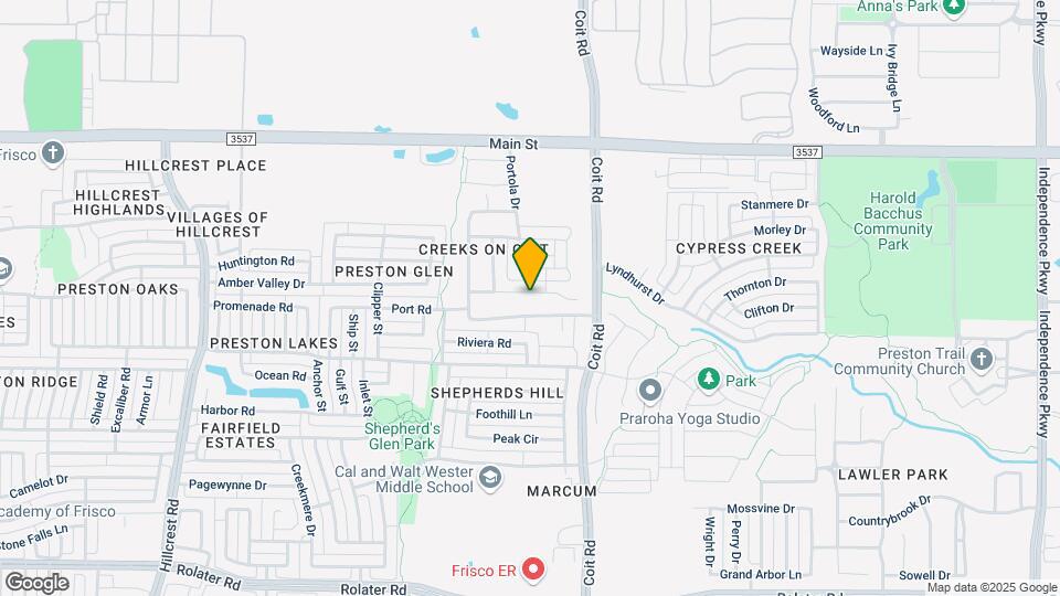12401 Cajun Dr Map and Location Details
