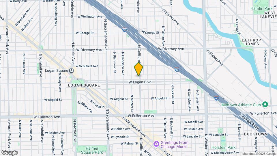 2800 W Logan Blvd, Unit 003 Mapa y Detalles de la Ubicación