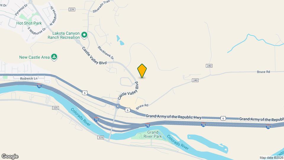 792 Castle Valley Blvd Map and Location Details