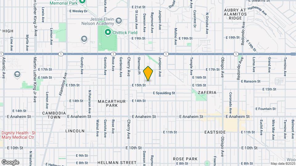 1503 N Stanton Pl Map and Location Details