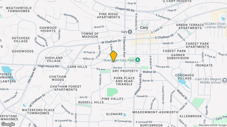 325 S West St Map and Location Details