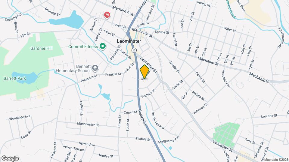 7 Cross St, Unit Apt1 Map and Location Details