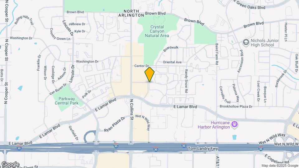 1101 Calico Ln Map and Location Details