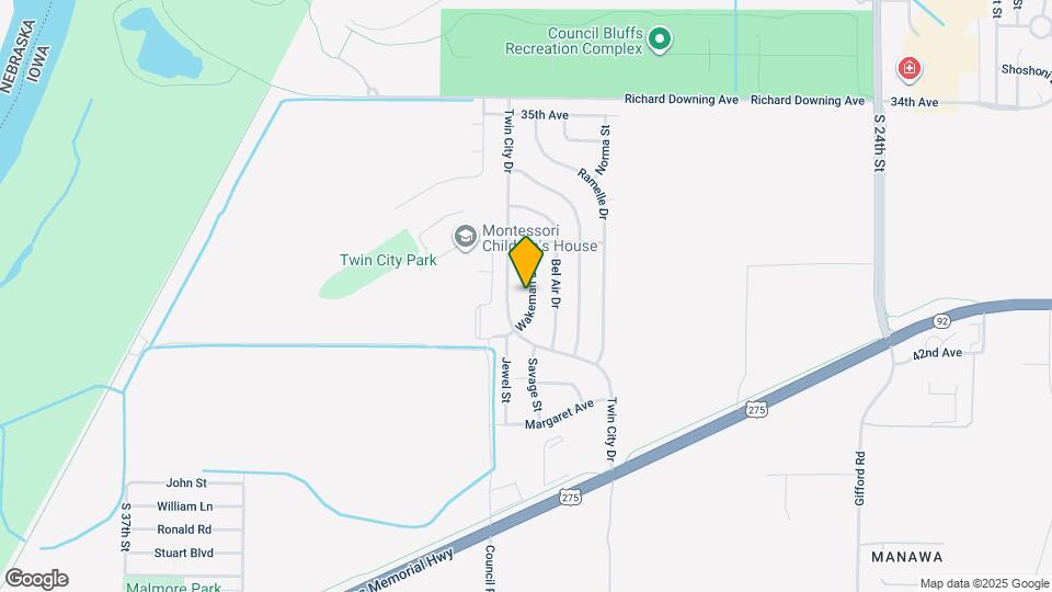 4020 Wakeman Dr Map and Location Details