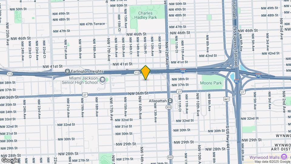 3760 NW 13th Pl Map and Location Details