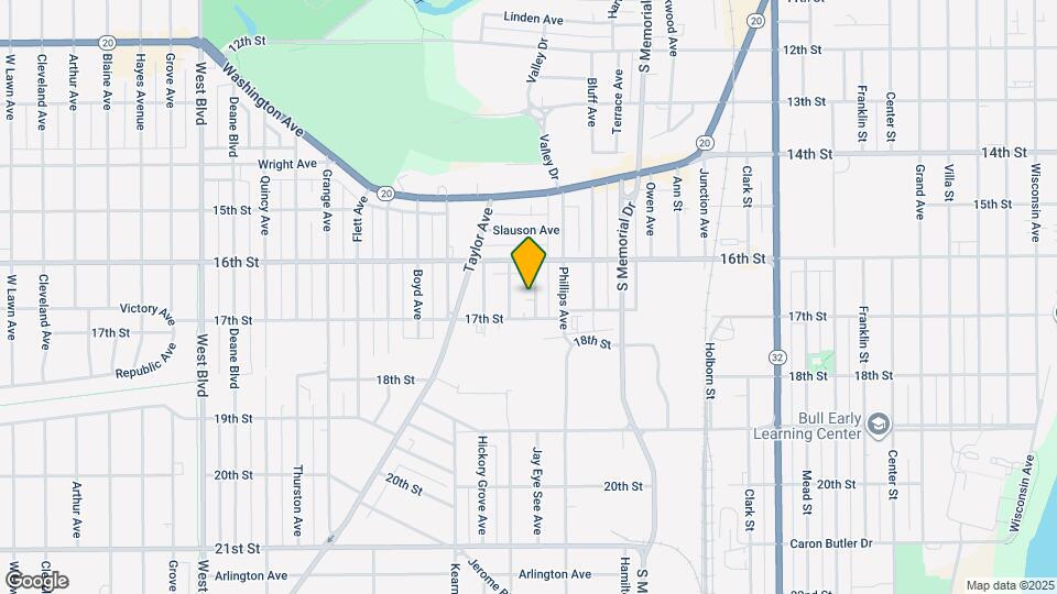 1632 Murray Ave Map and Location Details