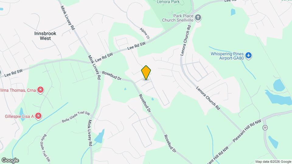 3433 Foster Ridge Tr SW Map and Location Details