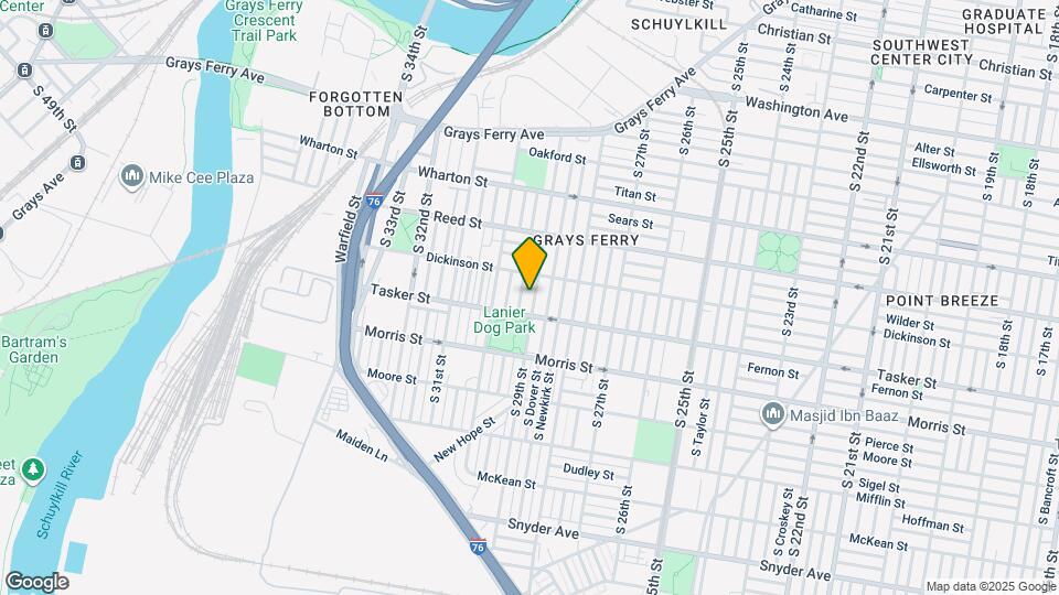 1528 S 29th St, Unit A1 Map and Location Details