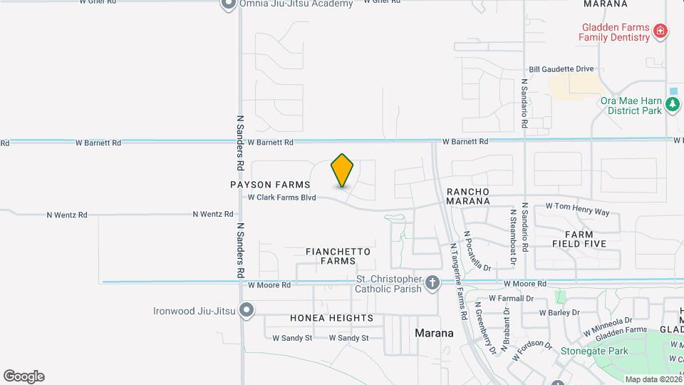 12317 W Burruel Crk Ln Mapa y Detalles de la Ubicación