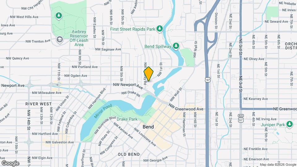 1404 NW 1st St Map and Location Details