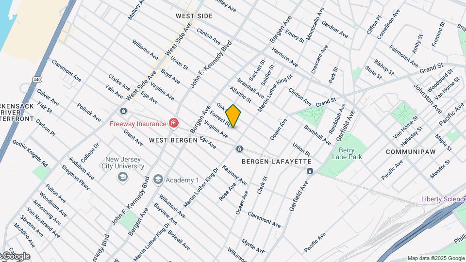 329 Forrest St, Unit 1 Map and Location Details