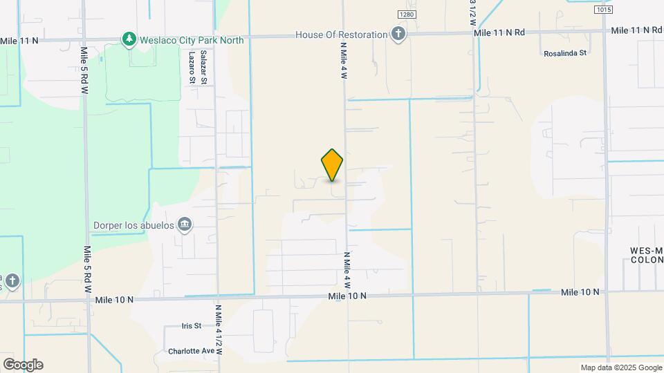 1608 El Camino Dr Map and Location Details
