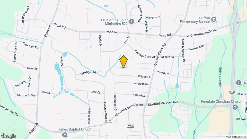 1676 Guilford Dr Map and Location Details