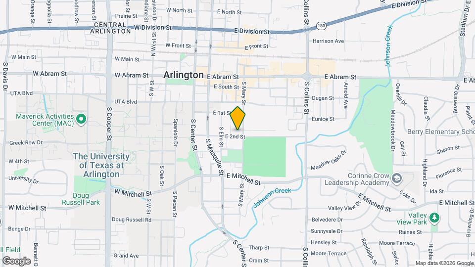 403 E Second Street Unit Map and Location Details