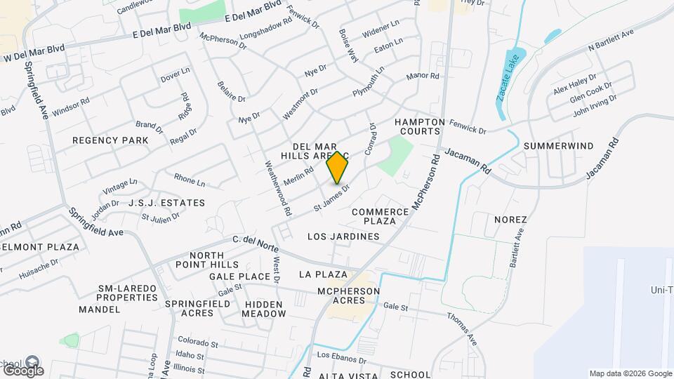 516 St James Dr Map and Location Details