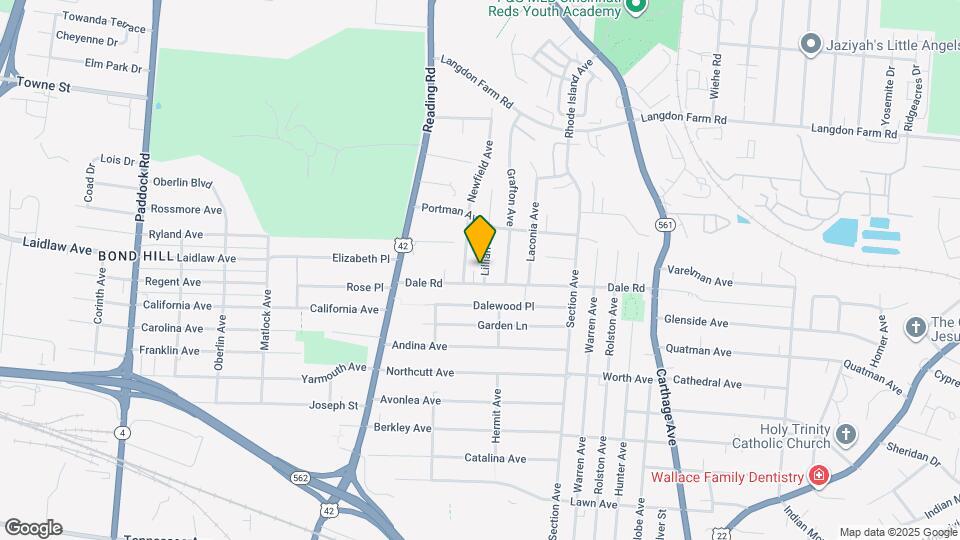 5013 Lillian Dr Map and Location Details