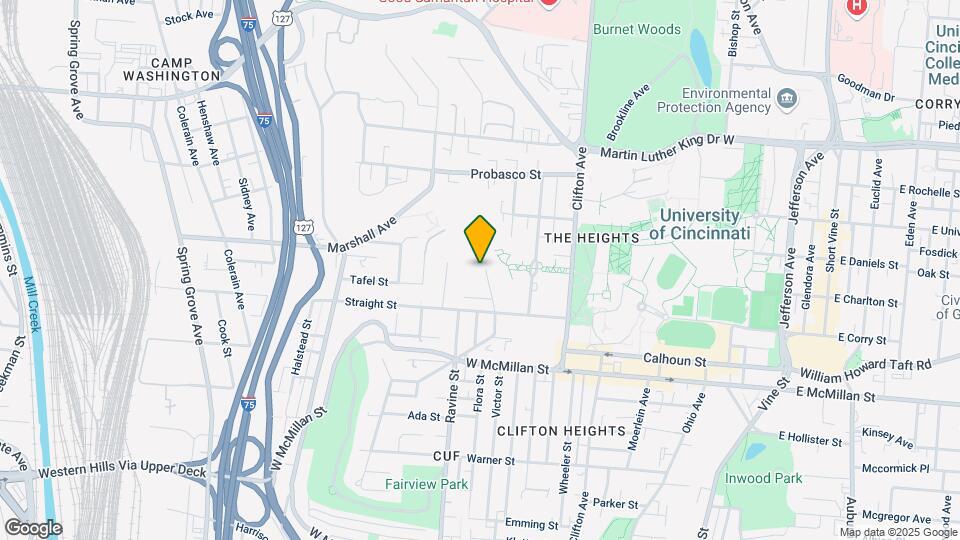 2635 University Ct Map and Location Details