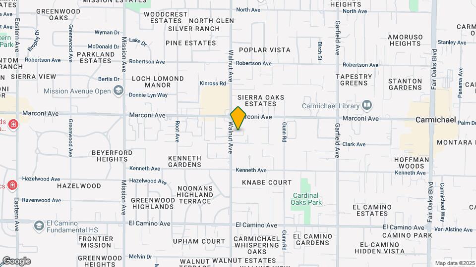 Walnut Avenue Apartments Mapa y Detalles de la Ubicación