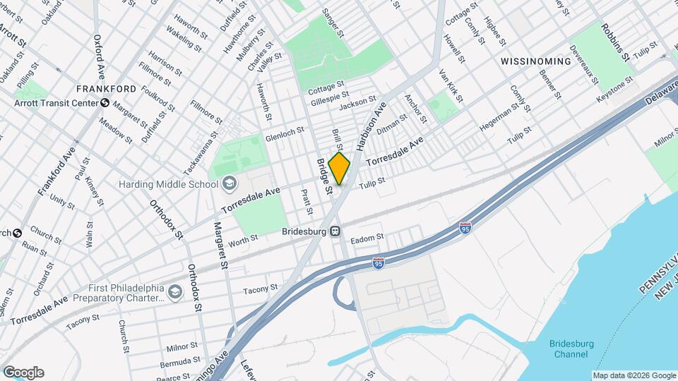 2134 Scattergood St Map and Location Details